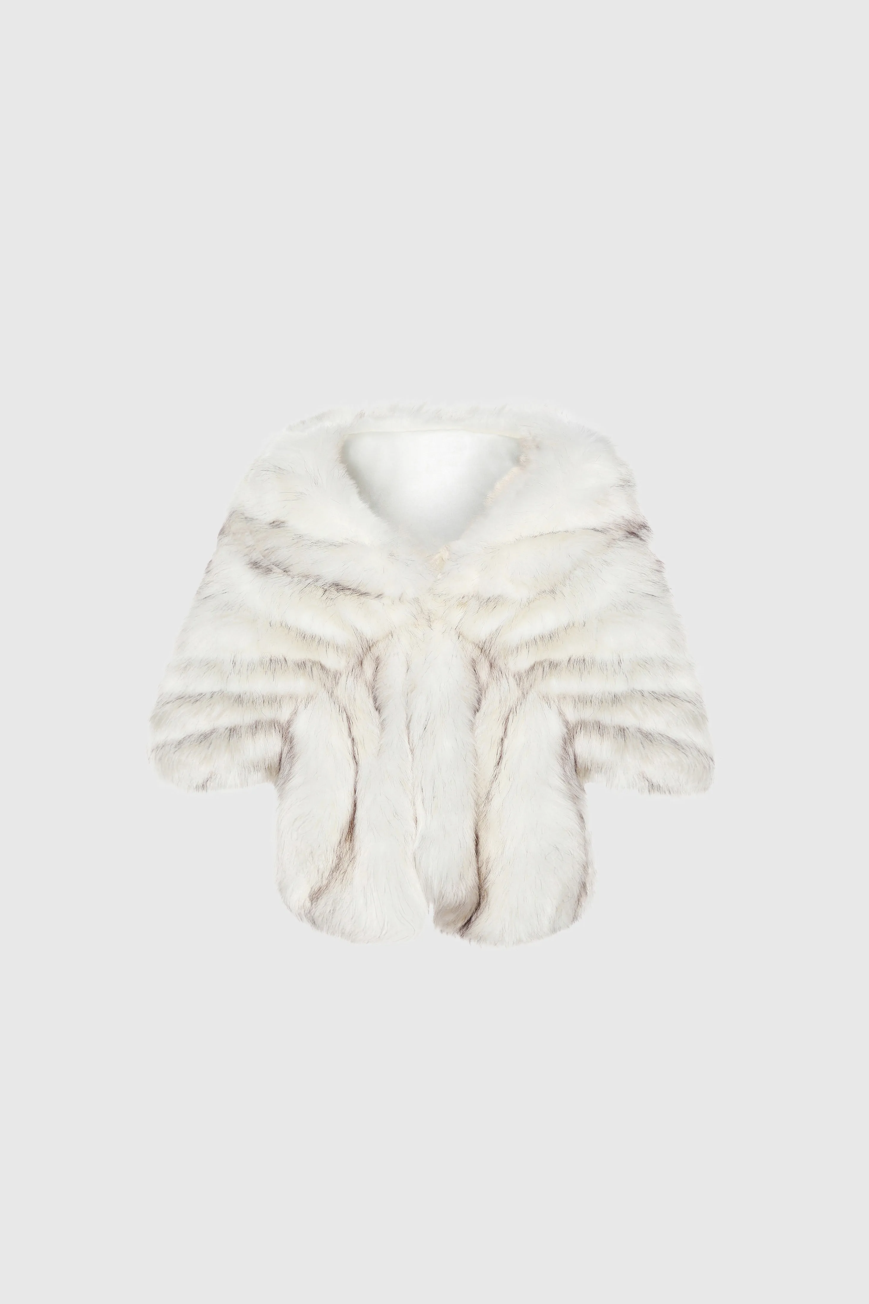 1920s Faux Fur Scarf Wrap Evening Cape