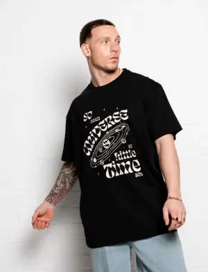 304 Mens Universe T-Shirt Black