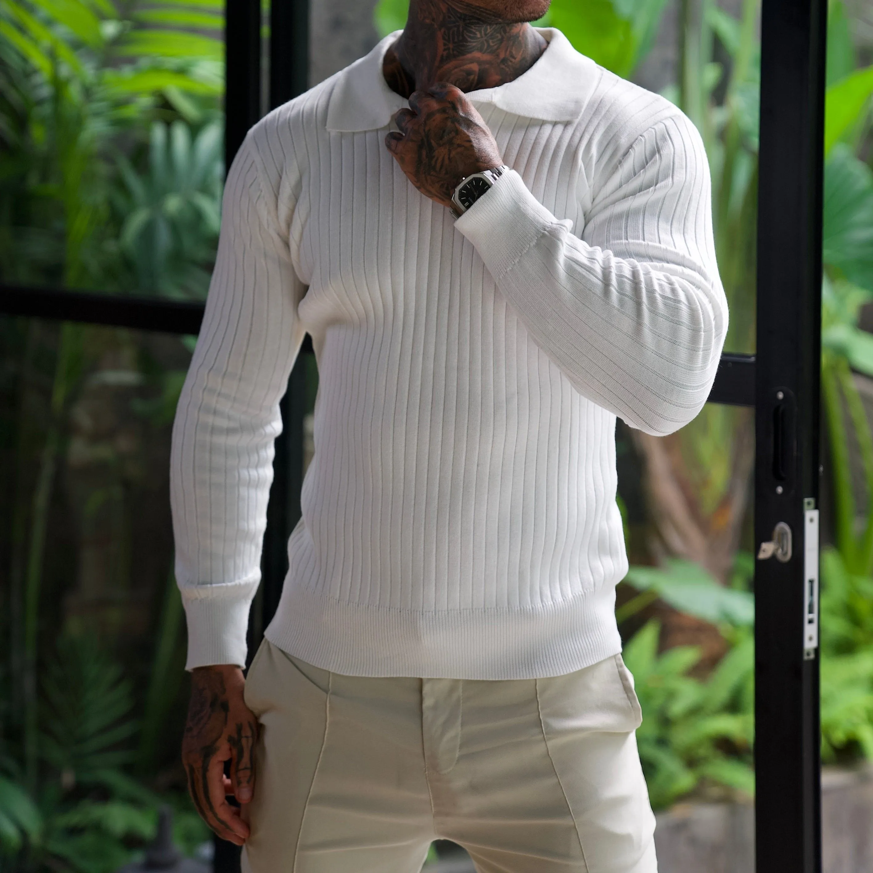 Acewonders™ Muscle Fit Knit Sweater