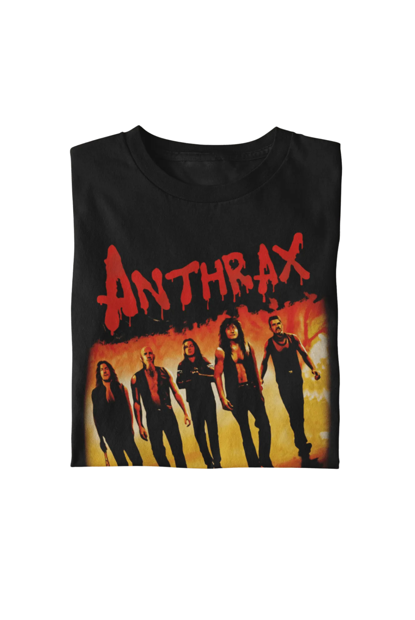 Anthrax - Slanted Band T-Shirt