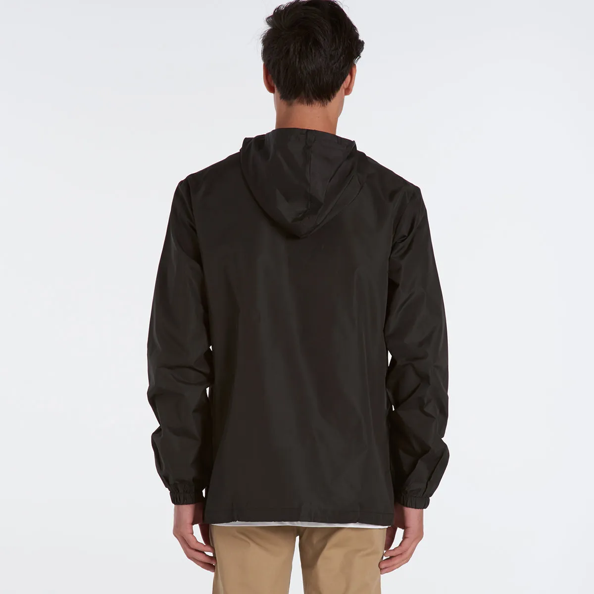 AS Colour Men's Black Section Zip Jacket