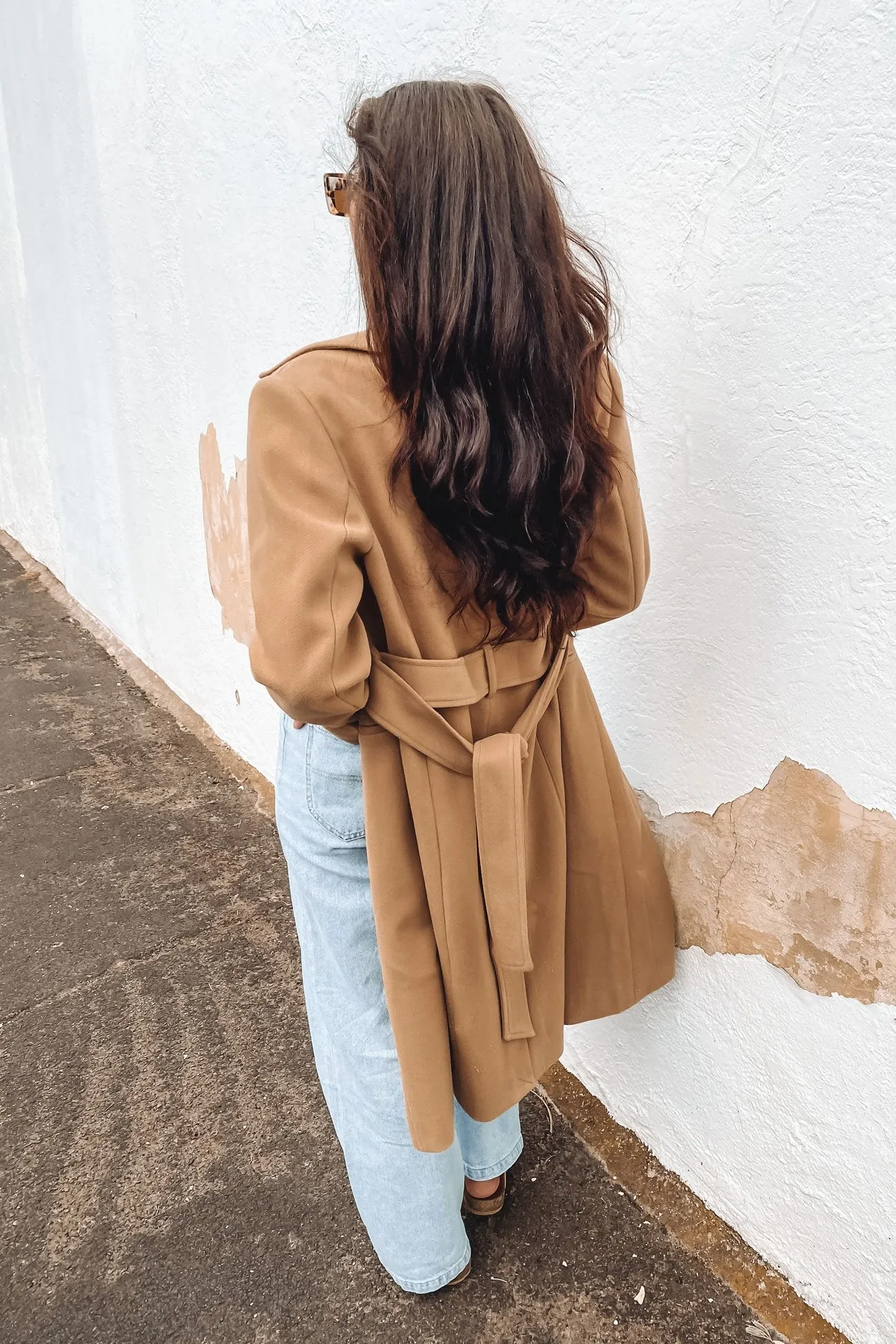 Aspen Trench Coat Tan