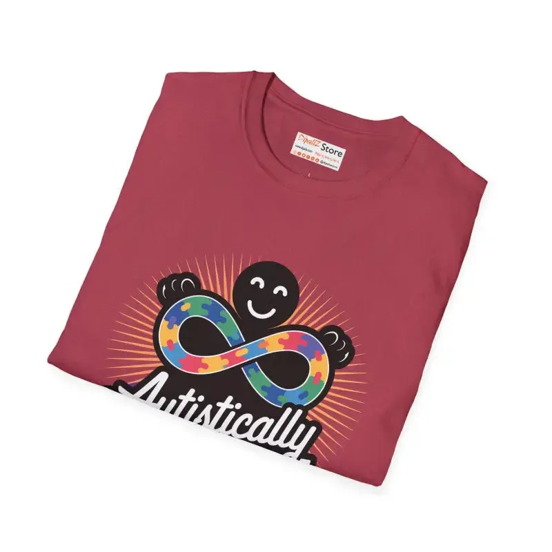 Autistically Awesome Unisex Softstyle T-shirt - Comfort & Style