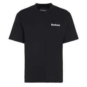 Barbour Bowery Oversized Graphic T-Shirt Black