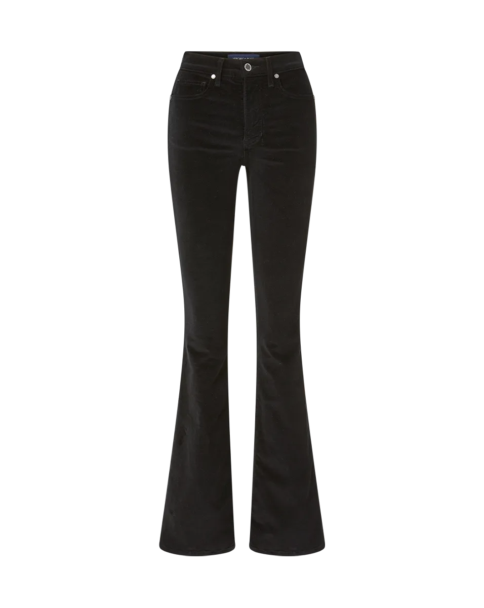 Beverly Velvet Skinny-Flare Pant