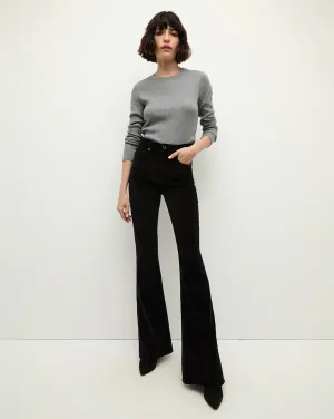 Beverly Velvet Skinny-Flare Pant