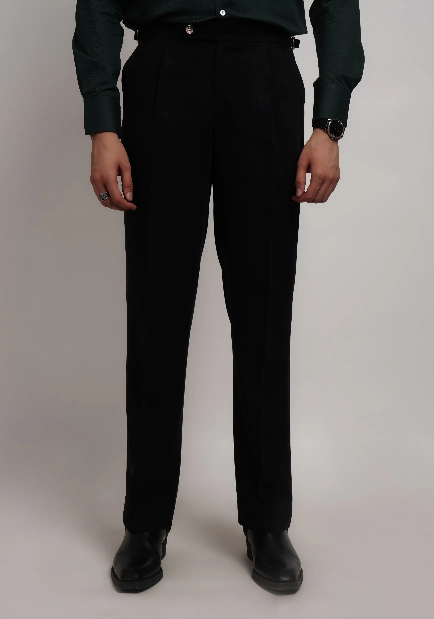 Black Italian Trouser