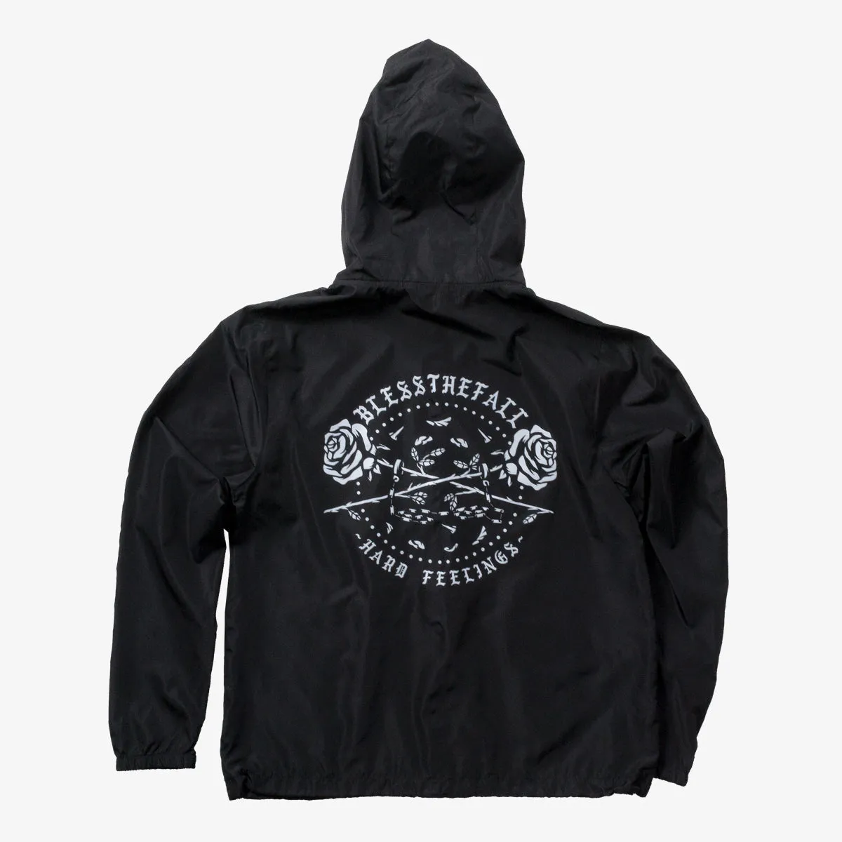 Blessthefall - Roses Zip-Up Windbreaker