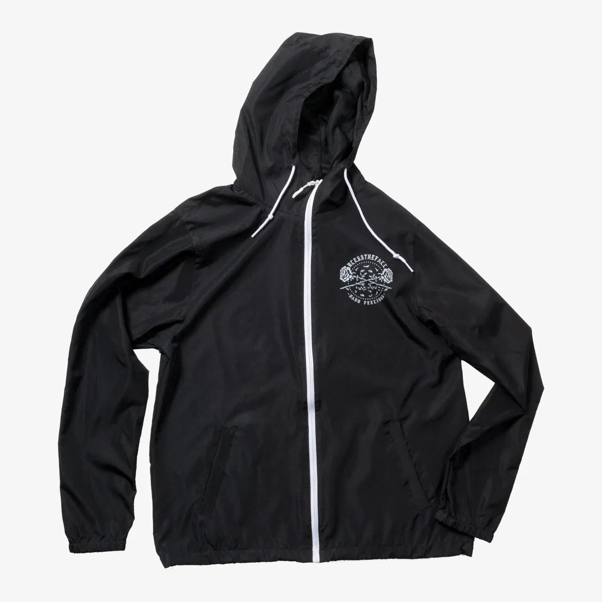 Blessthefall - Roses Zip-Up Windbreaker