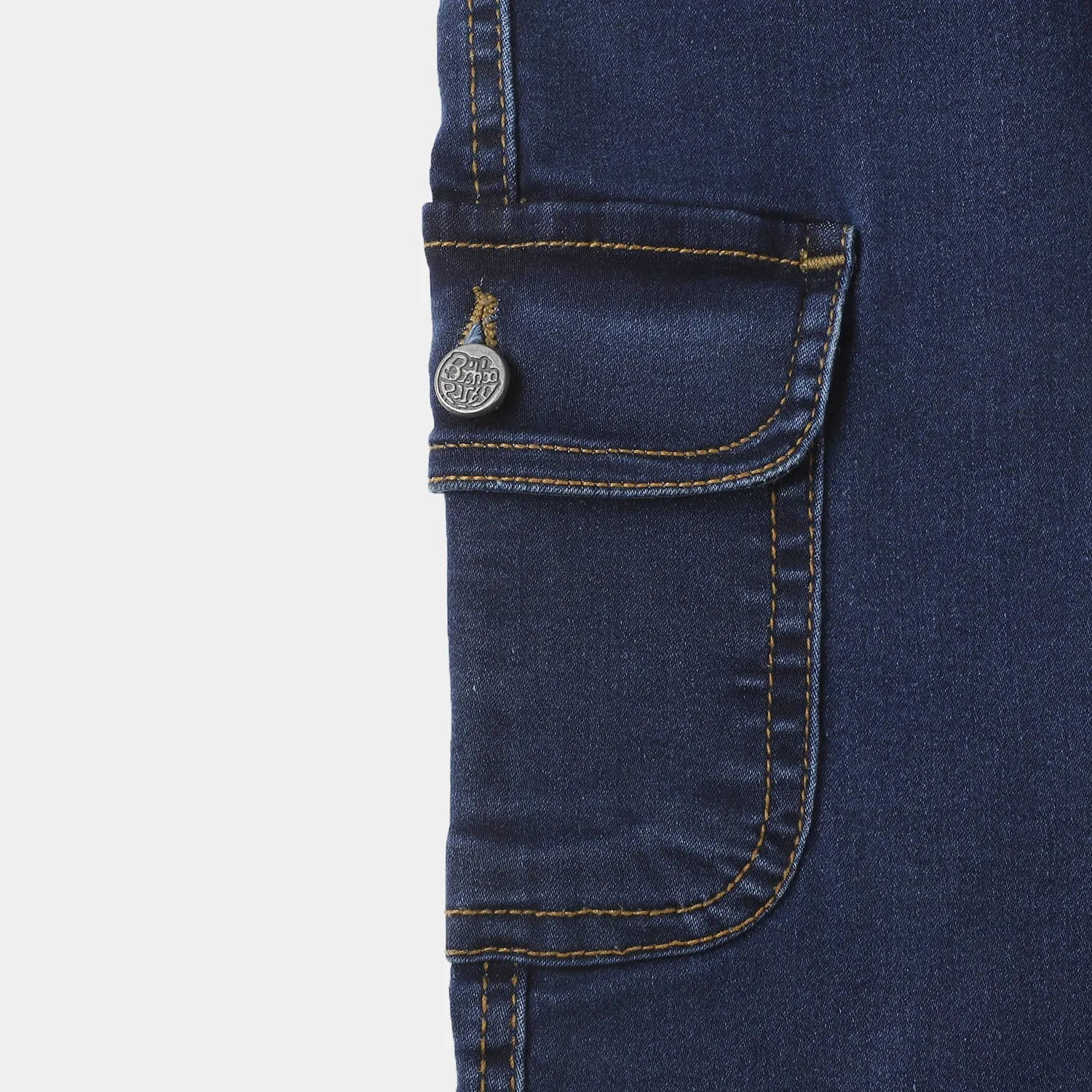 Boys Denim Pant Genius Alert - Mid Blue