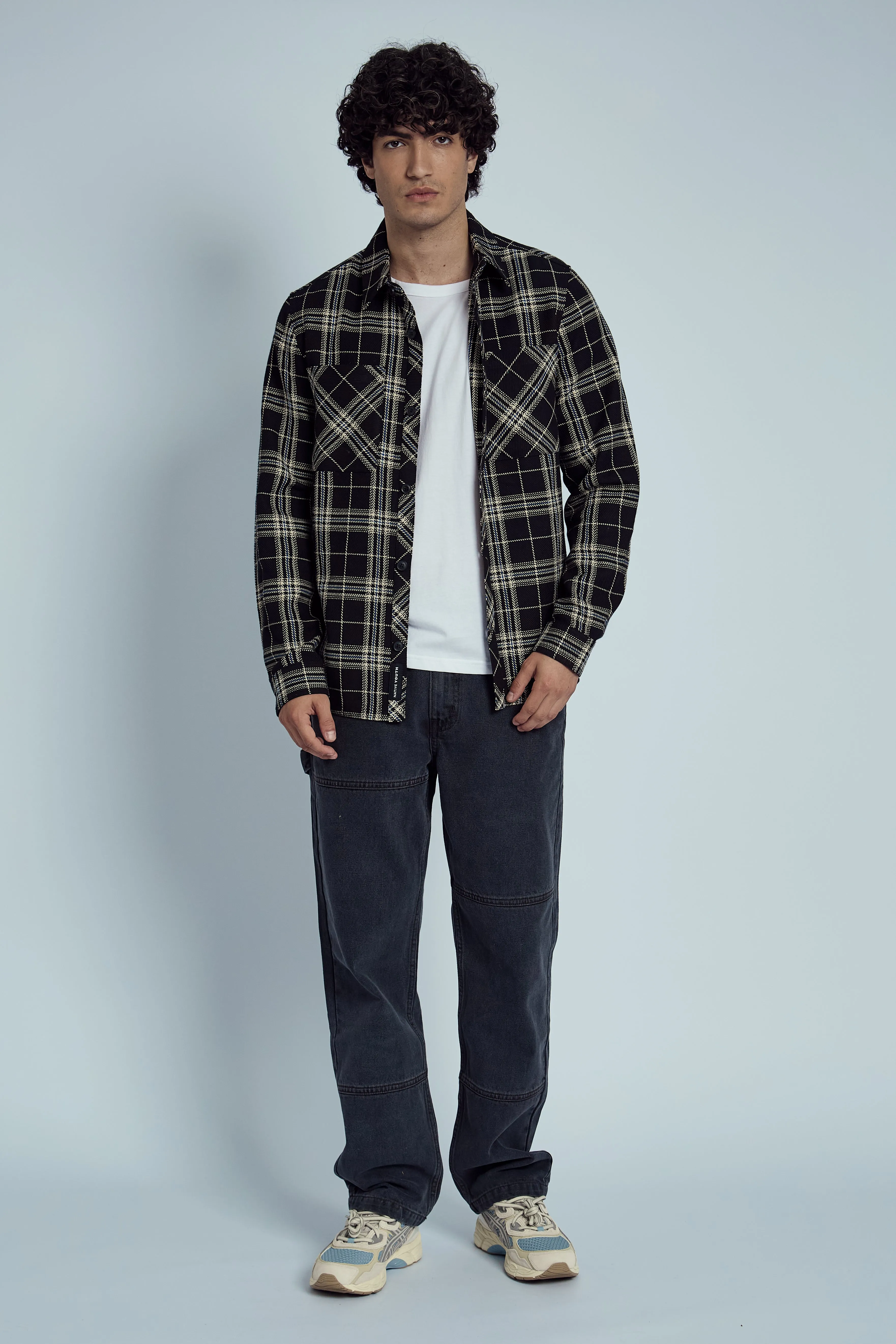 BRONWYN HEAVYWEIGHT CHECK OVERSHIRT