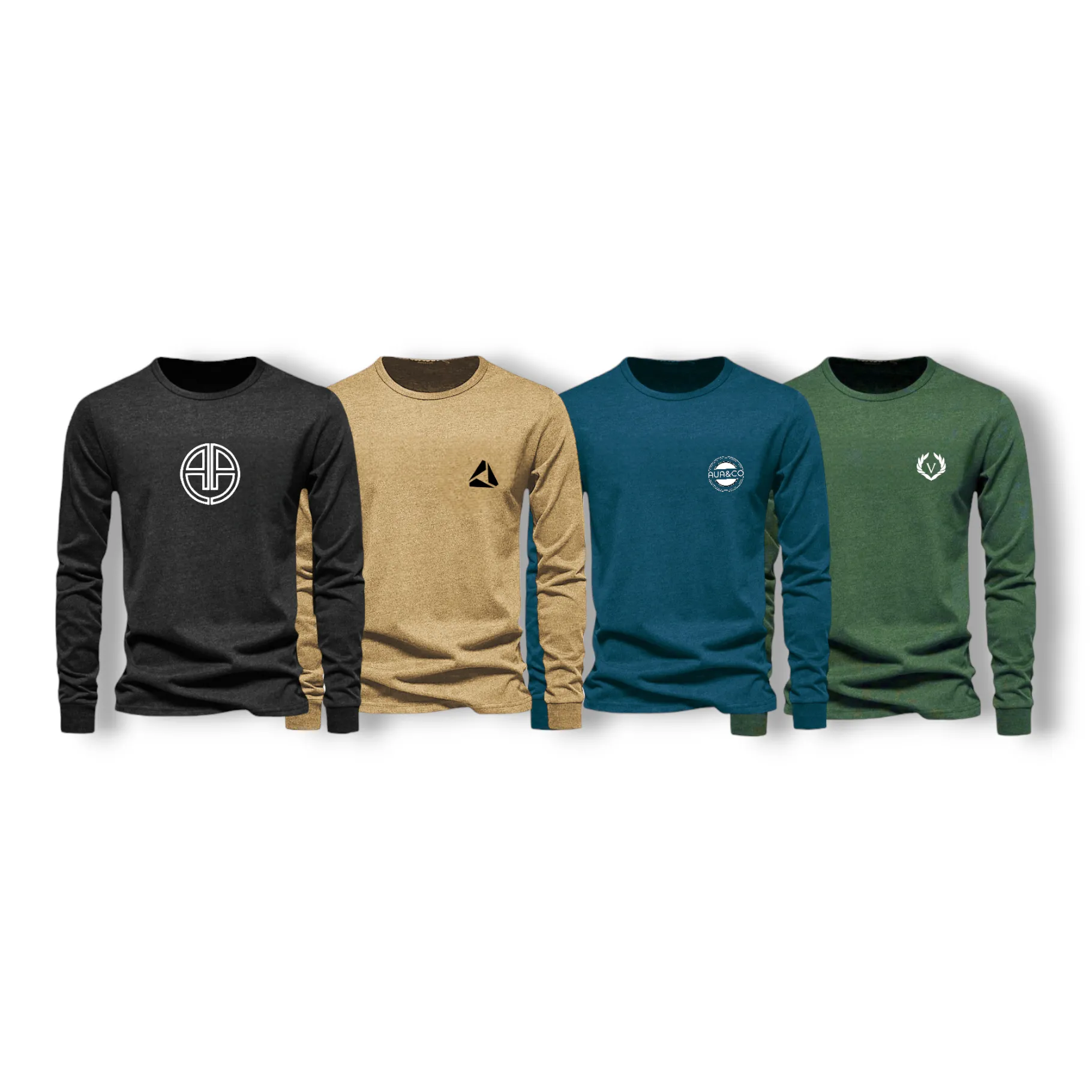 Bundle Of 4 Summer Men's Full Sleeve T-shirt