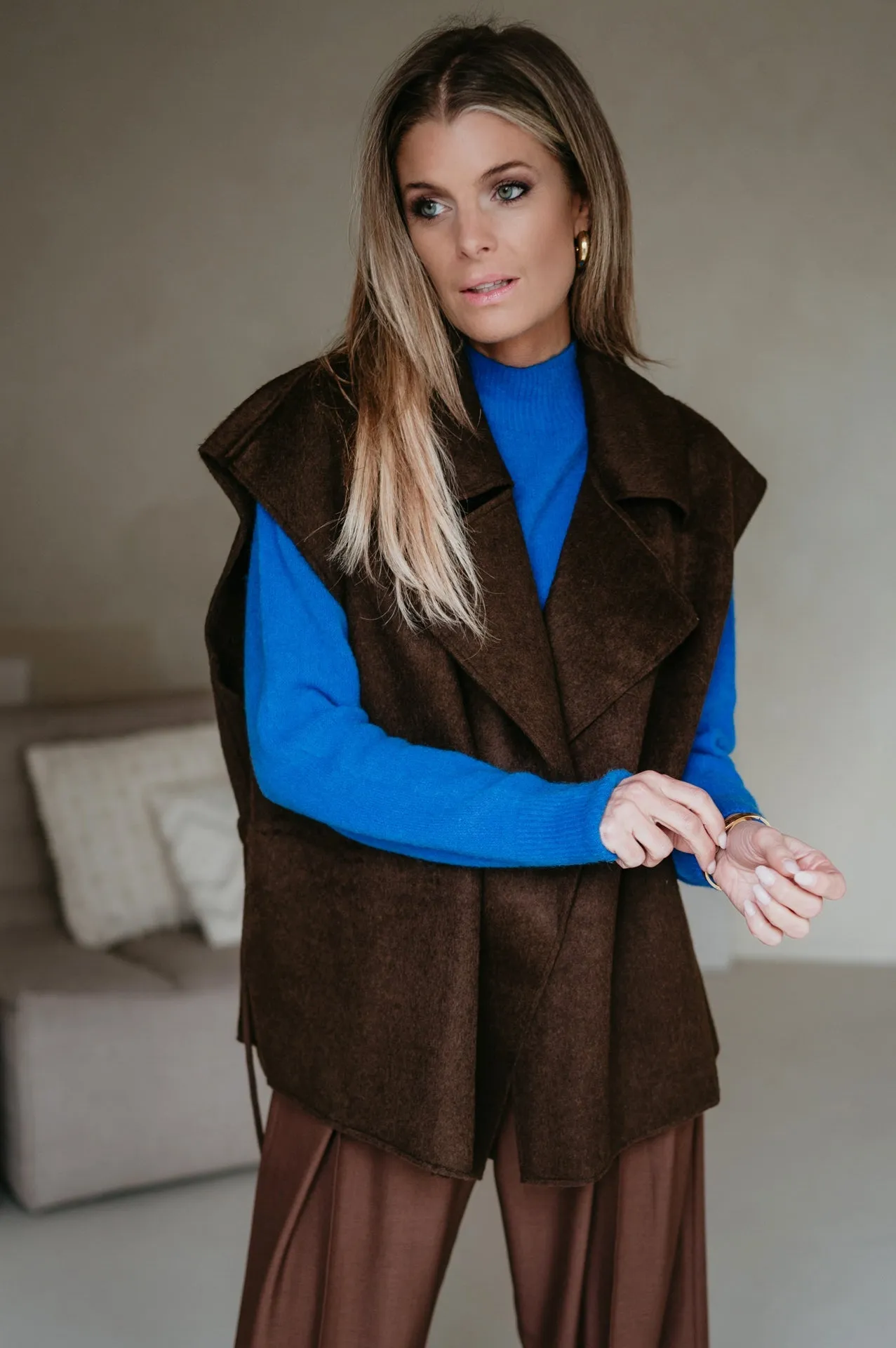 Calzini gilet I Chocolate Brown