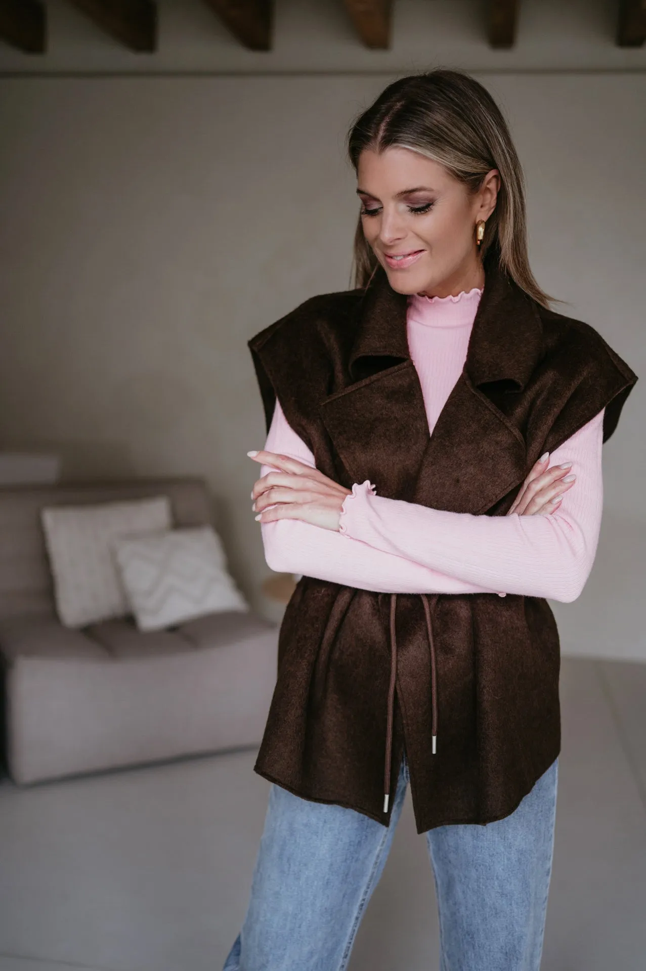 Calzini gilet I Chocolate Brown