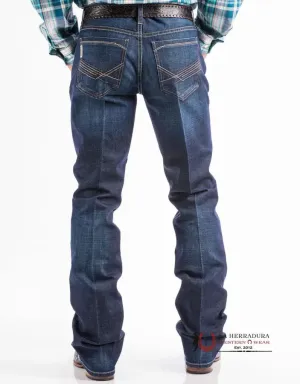 Cinch Jeans Ian Mid Rise, Slim, Boot Cut Dark Blue