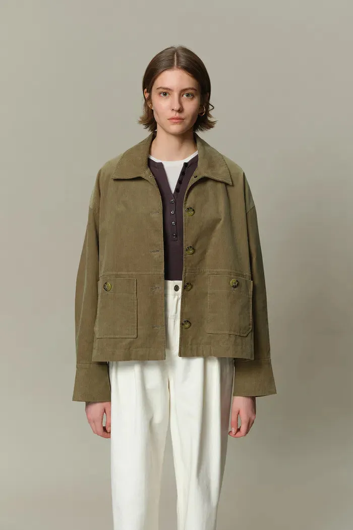 Claire Corduroy Jacket in Cotton