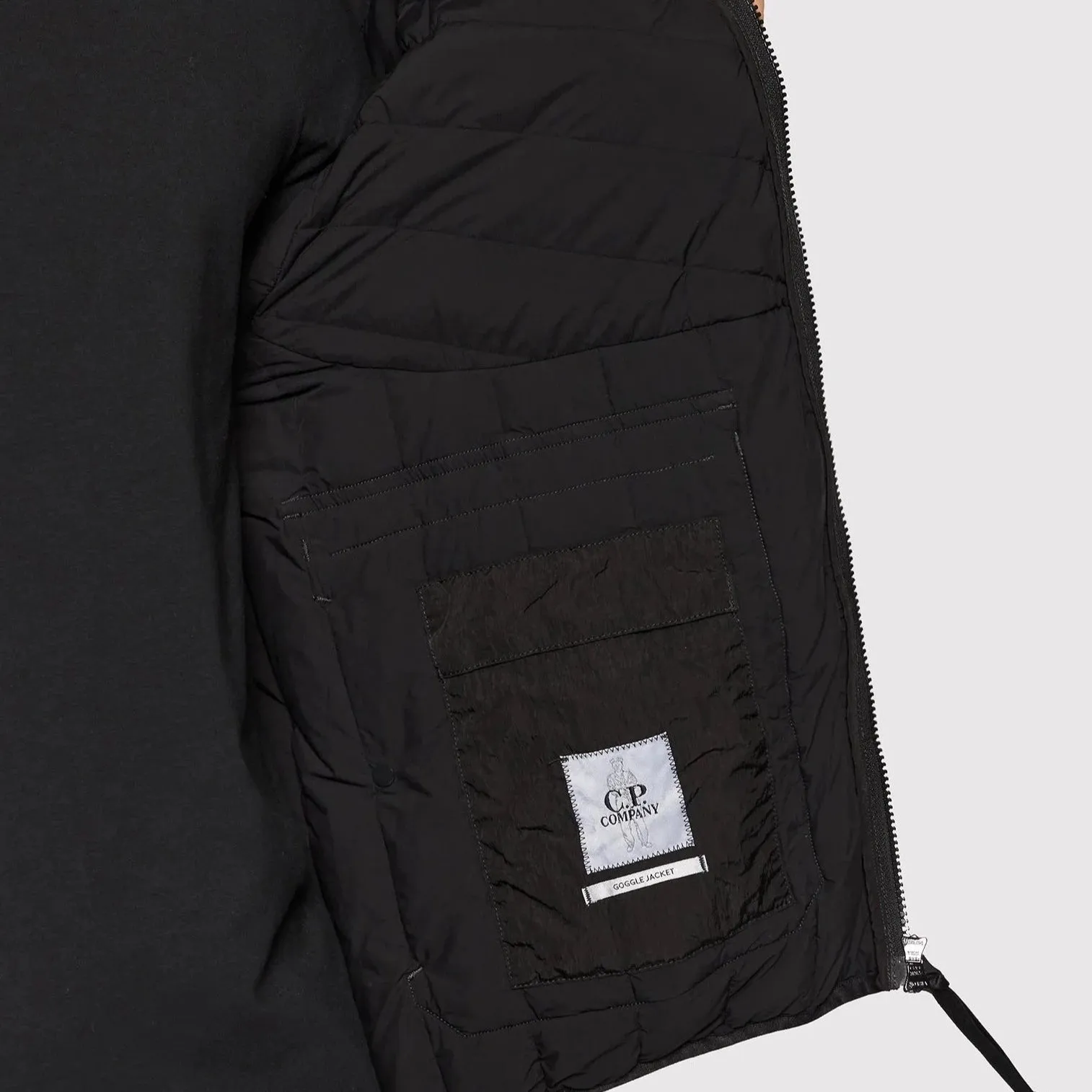 C.P. Company Black Goggle Monobloque Jacket