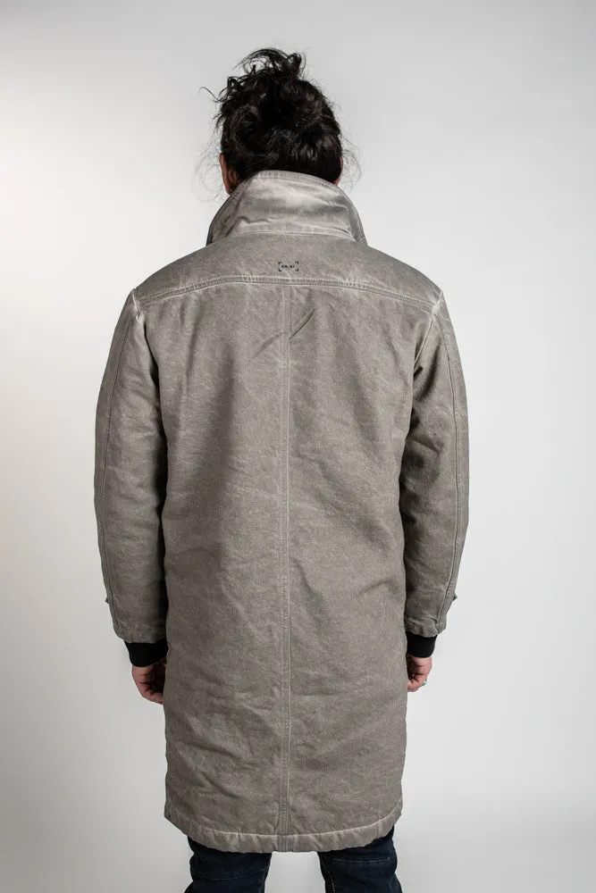 Denim Coat - Grey