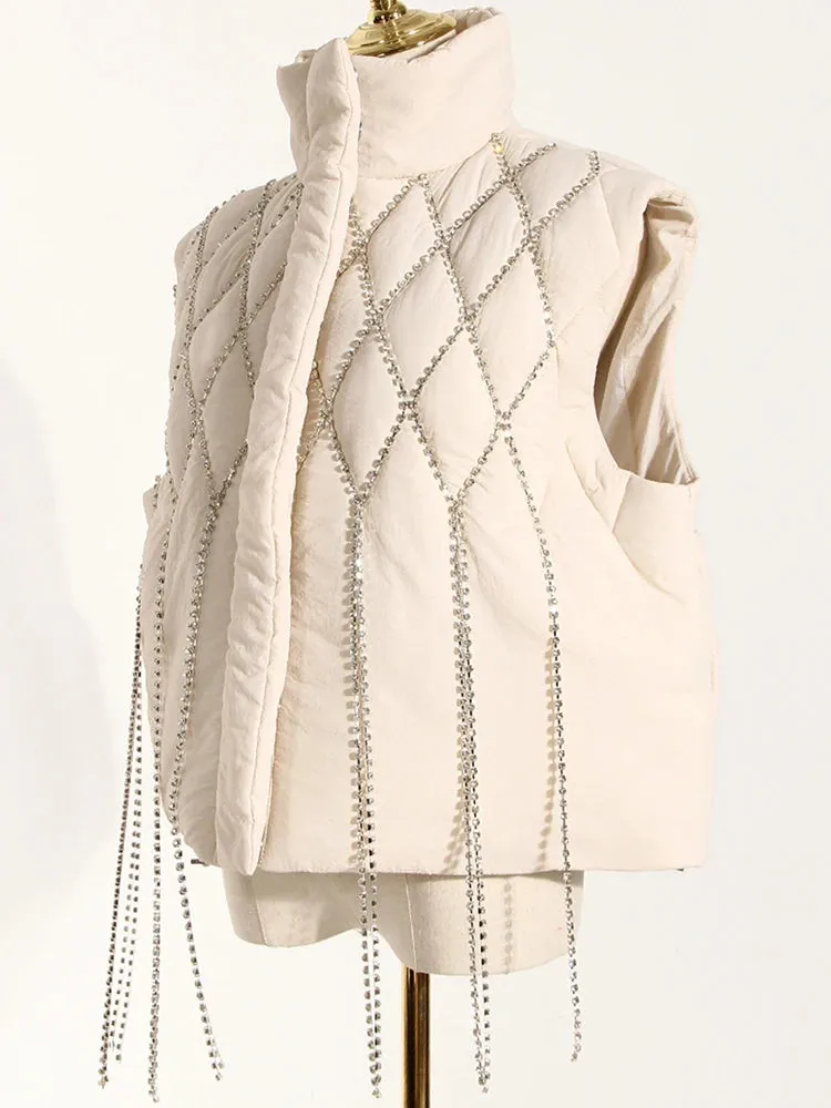 Diamonds Tassel Vest