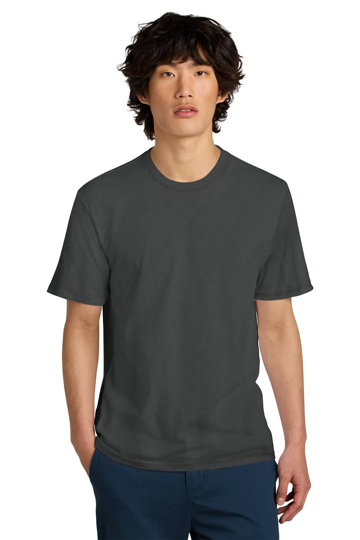 District Perfect Weight Custom Tees, Charcoal