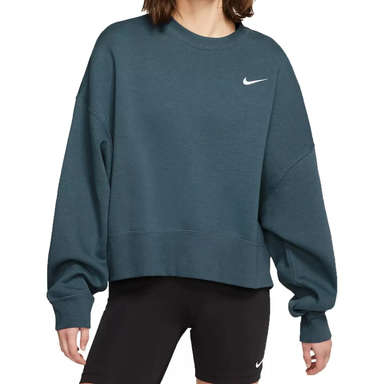 Fleece Crewneck (Ash Green)