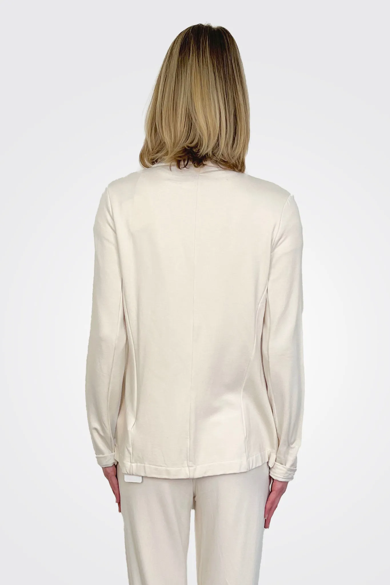 French Touch One Button Blazer - Ivory