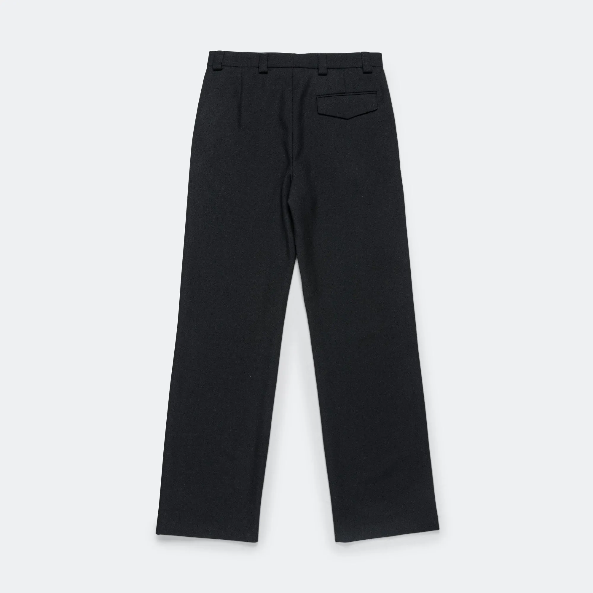 Gabardine Trousers - Black