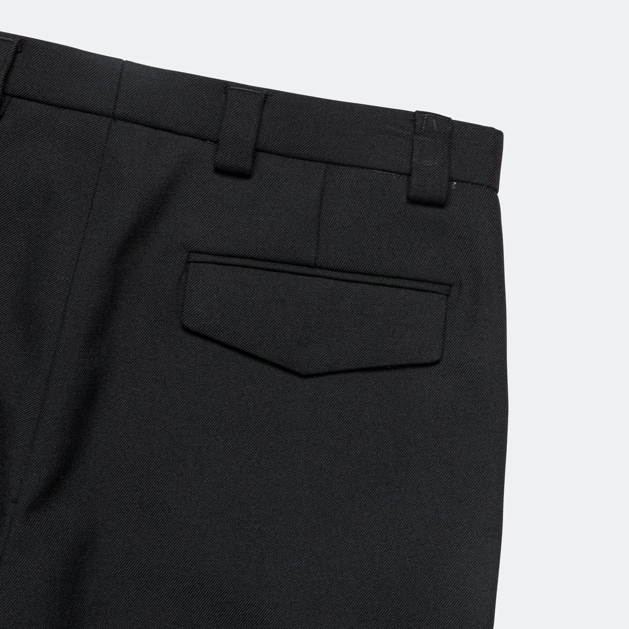 Gabardine Trousers - Black