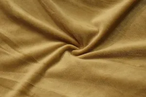 Golden Doubel Side Velour Velvet Fabric