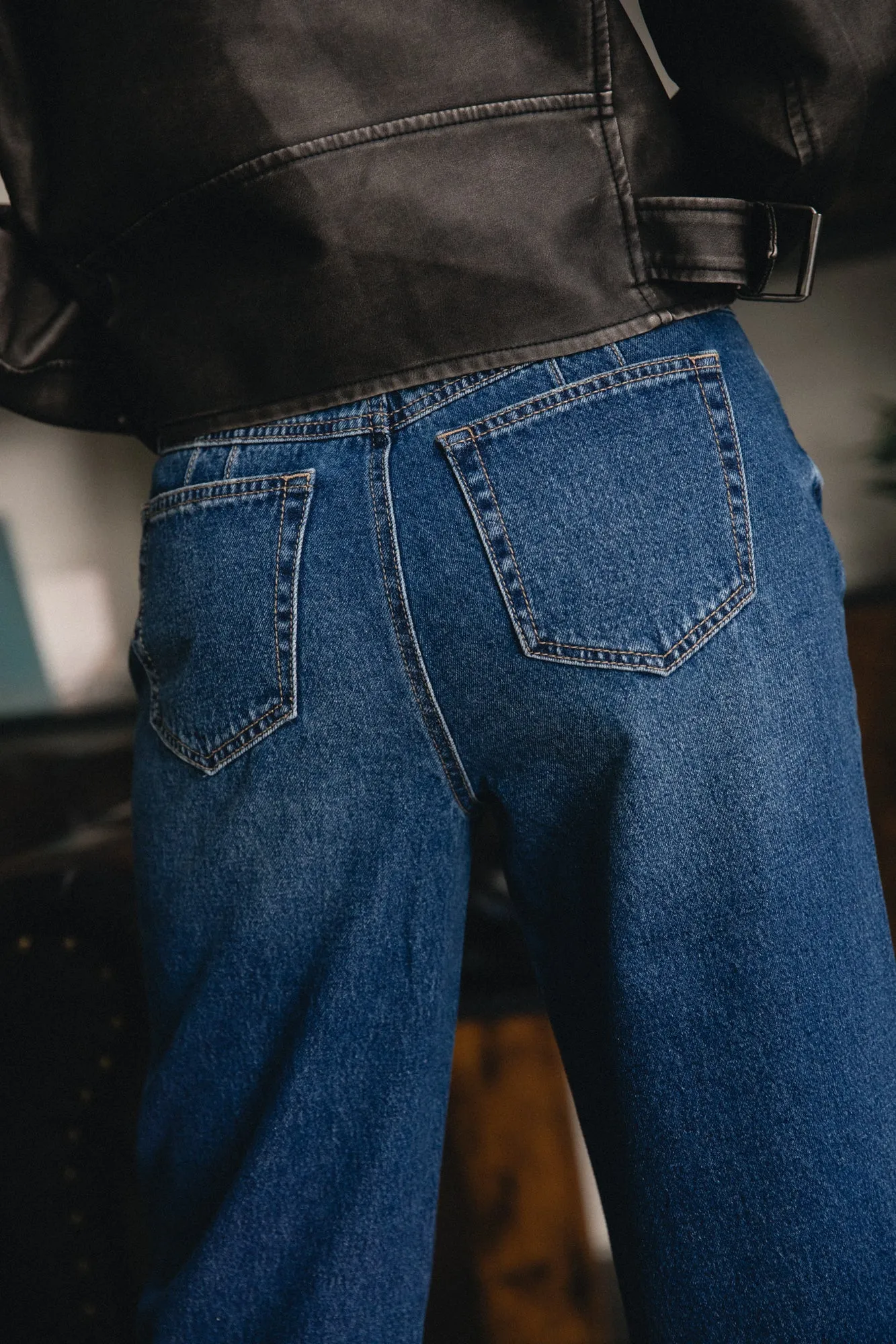 Harley High Rise Booty Jeans - Carbon Indigo