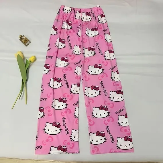 Hellokitty Spiderman Pajama Pants Sleepwear