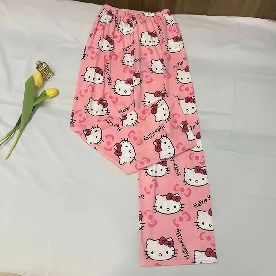 Hellokitty Spiderman Pajama Pants Sleepwear