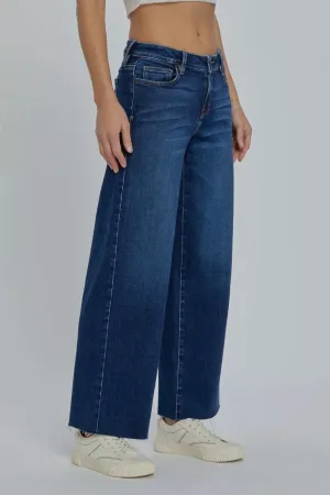 HIDDEN Nori Mid Rise Wide Leg Jean