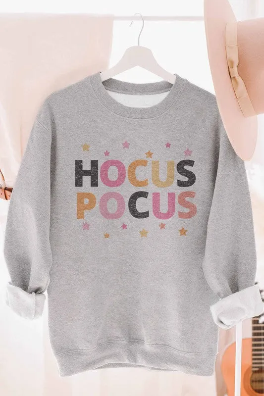 HOCUS POCUS GRAPHIC SWEATSHIRT PLUS SIZE