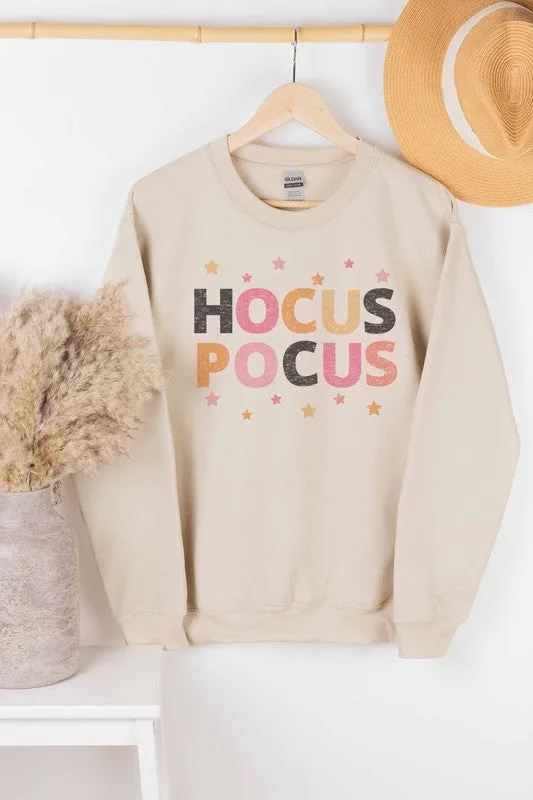 HOCUS POCUS GRAPHIC SWEATSHIRT PLUS SIZE