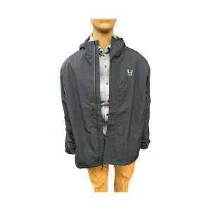 Huk Men's Storm Jacket - Black/ Blue