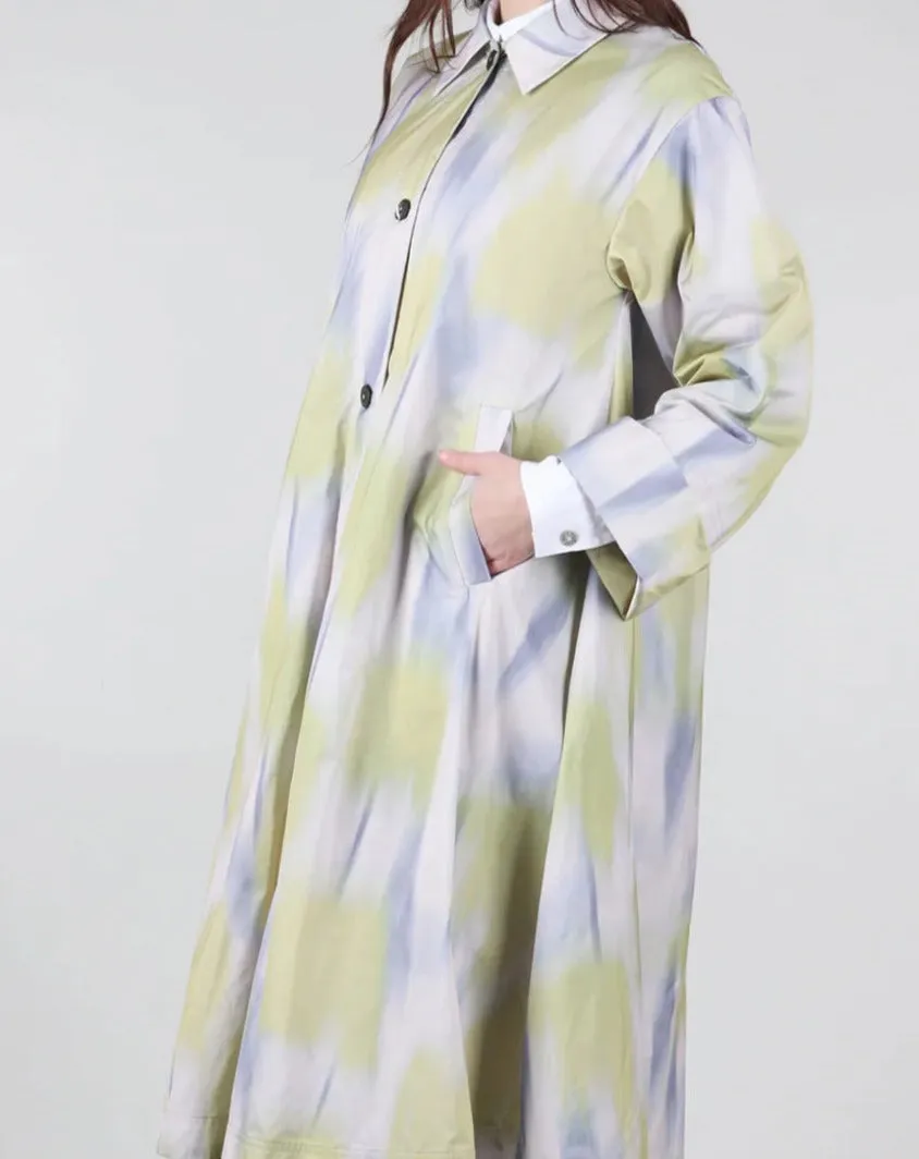 Ikat Tulip Coat