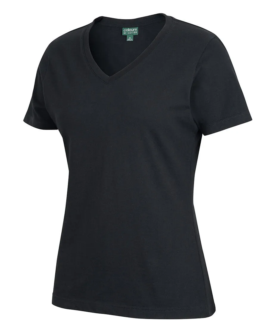 JB's C Of C Ladies V-neck Tee (1VT1)