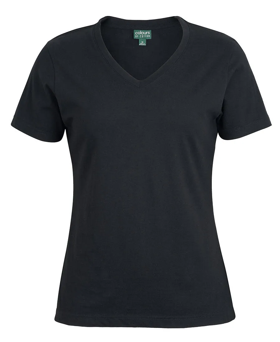 JB's C Of C Ladies V-neck Tee (1VT1)