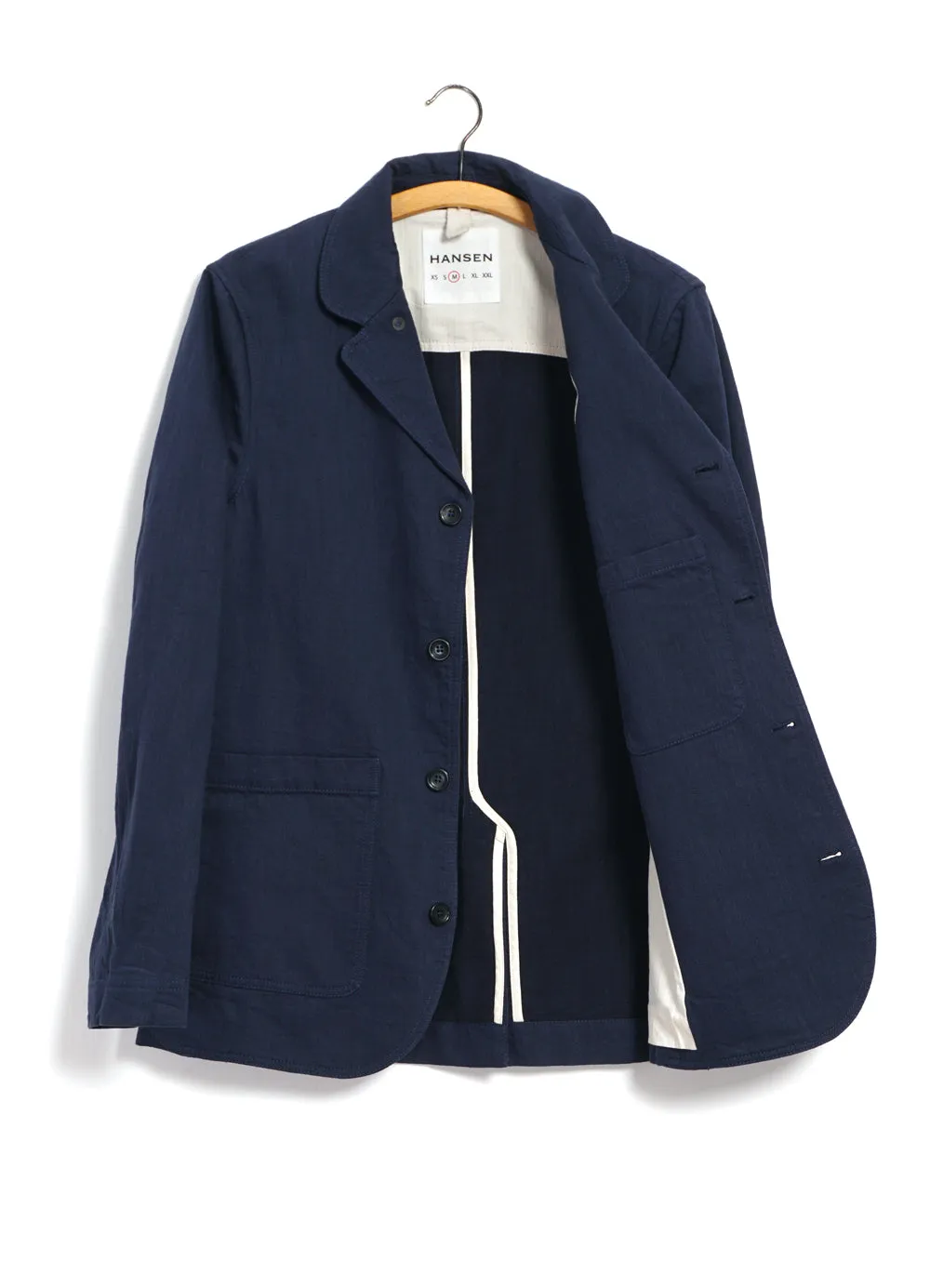 JOSEF | Refined Workwear Jacket | Navy Slub