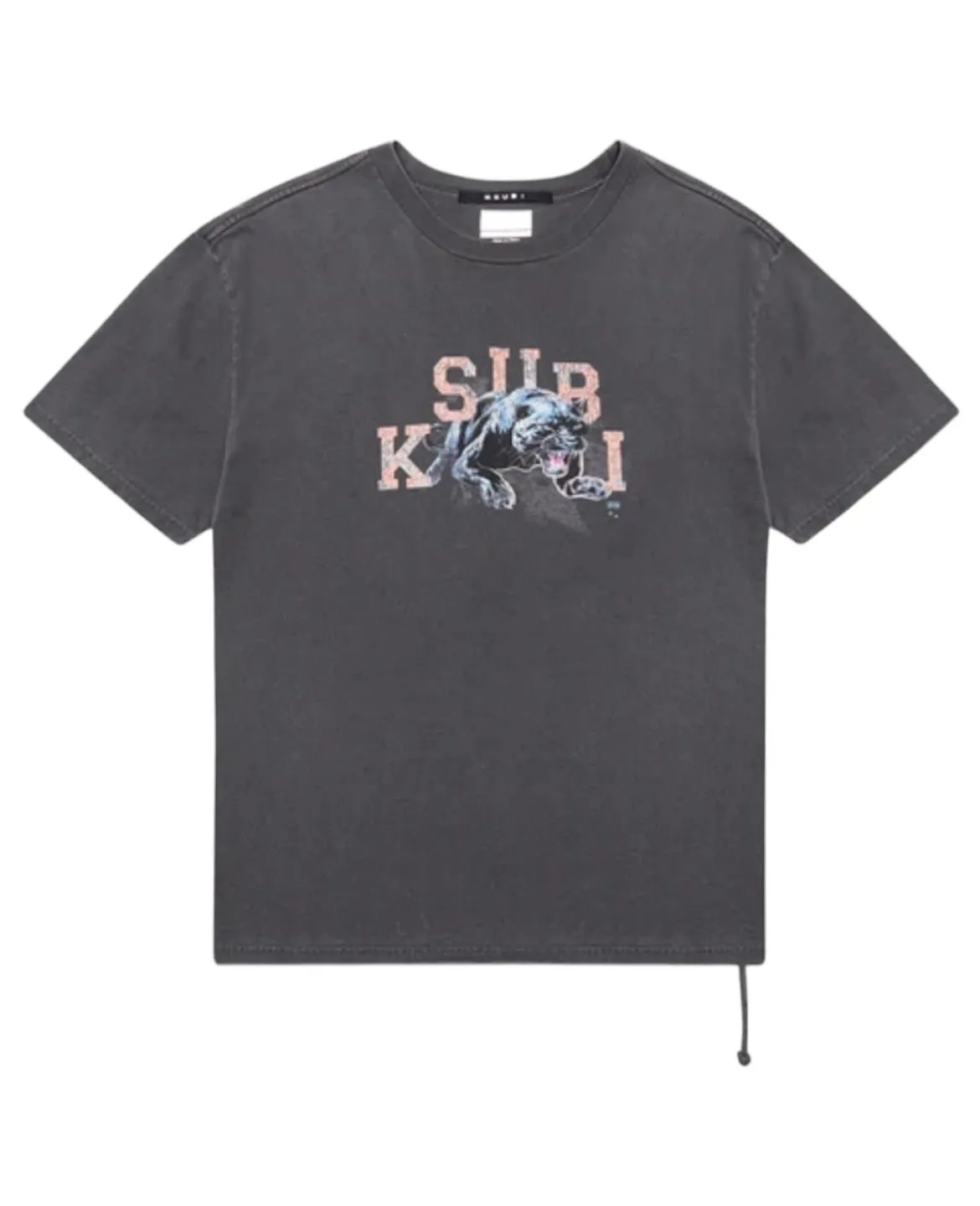 Ksubi Apex Biggie Ss Tee Faded Black