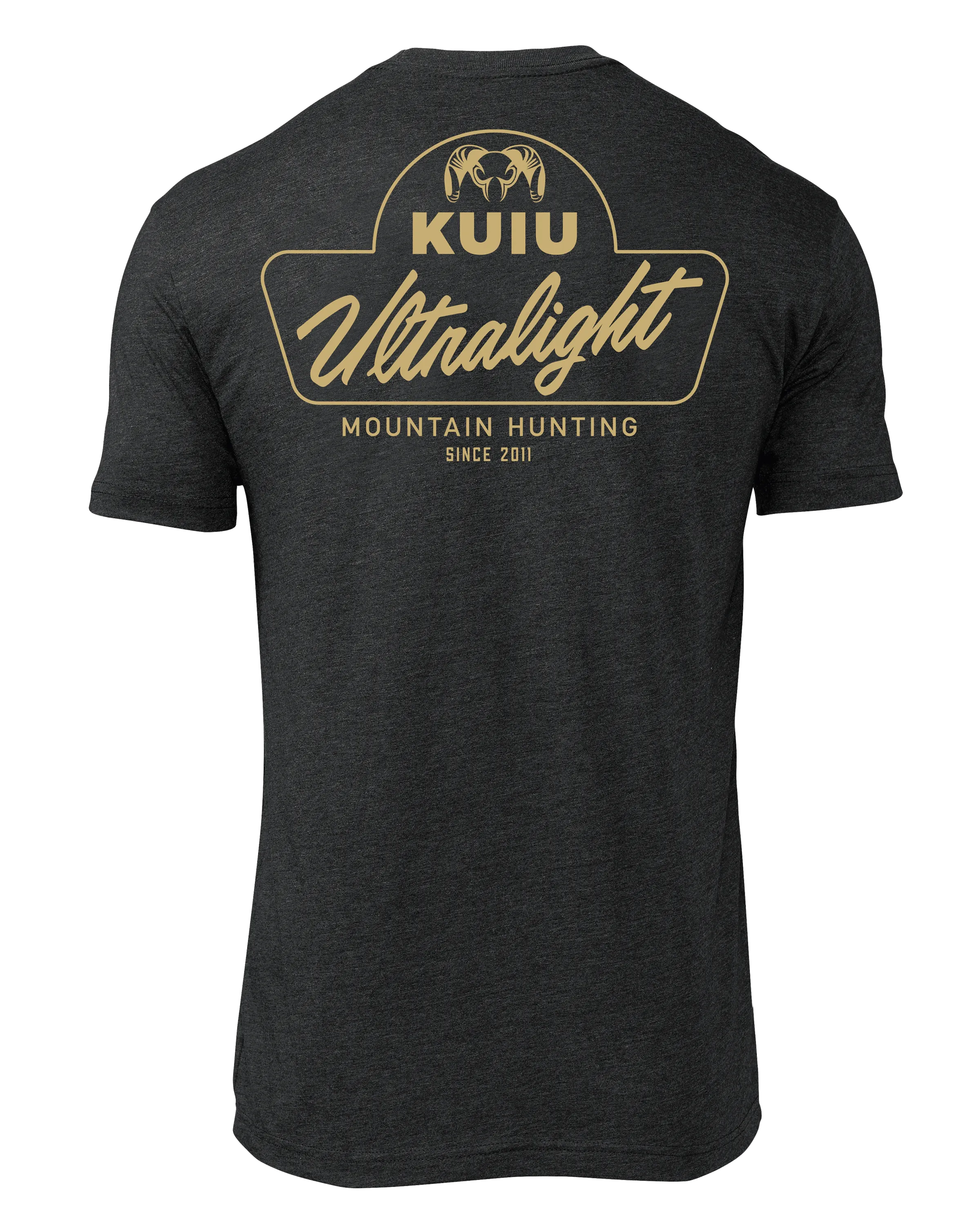 KUIU Ultralight Badge T-Shirt | Charcoal