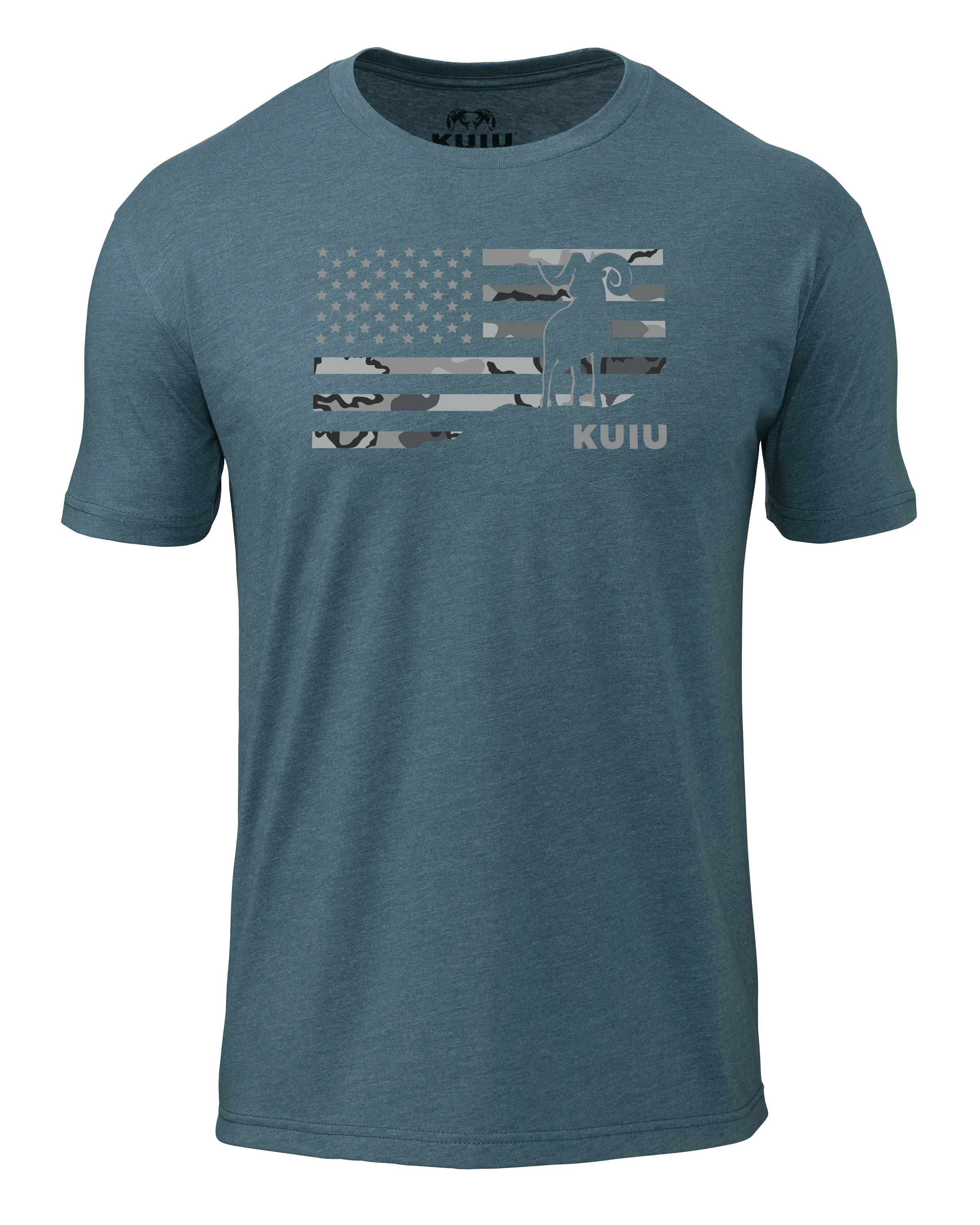 KUIU Vias Storm Ram T-Shirt | Indigo