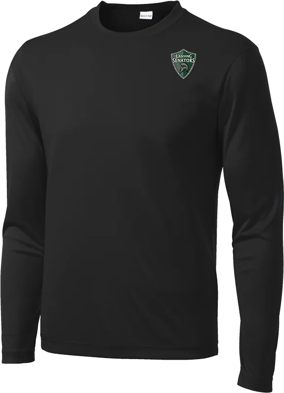 Lansing Senators Long Sleeve PosiCharge Competitor Tee