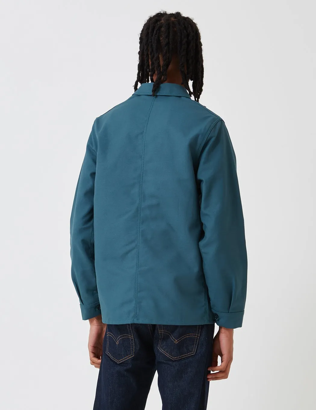 Le Laboureur Cotton Drill Work Jacket - Forest Green