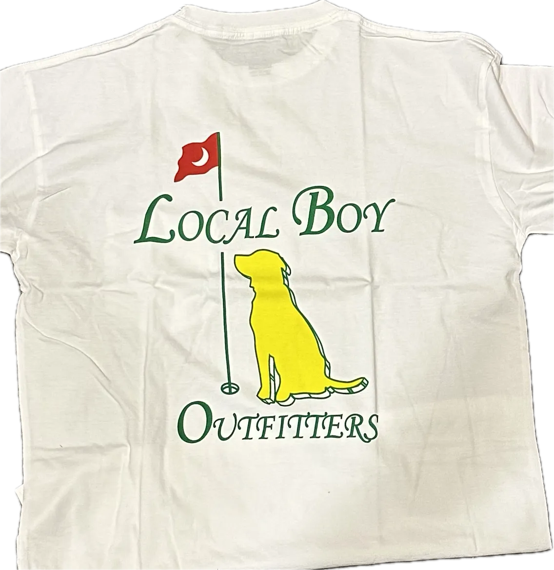 Local Boy Pocket-T Tee Time L1000288-WHT