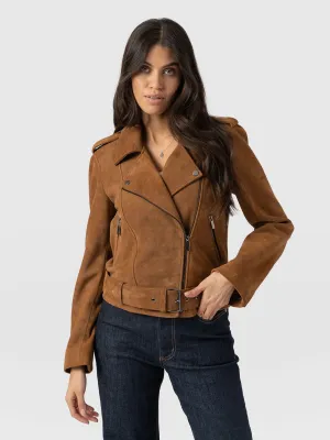 Luther Leather Jacket - Tan