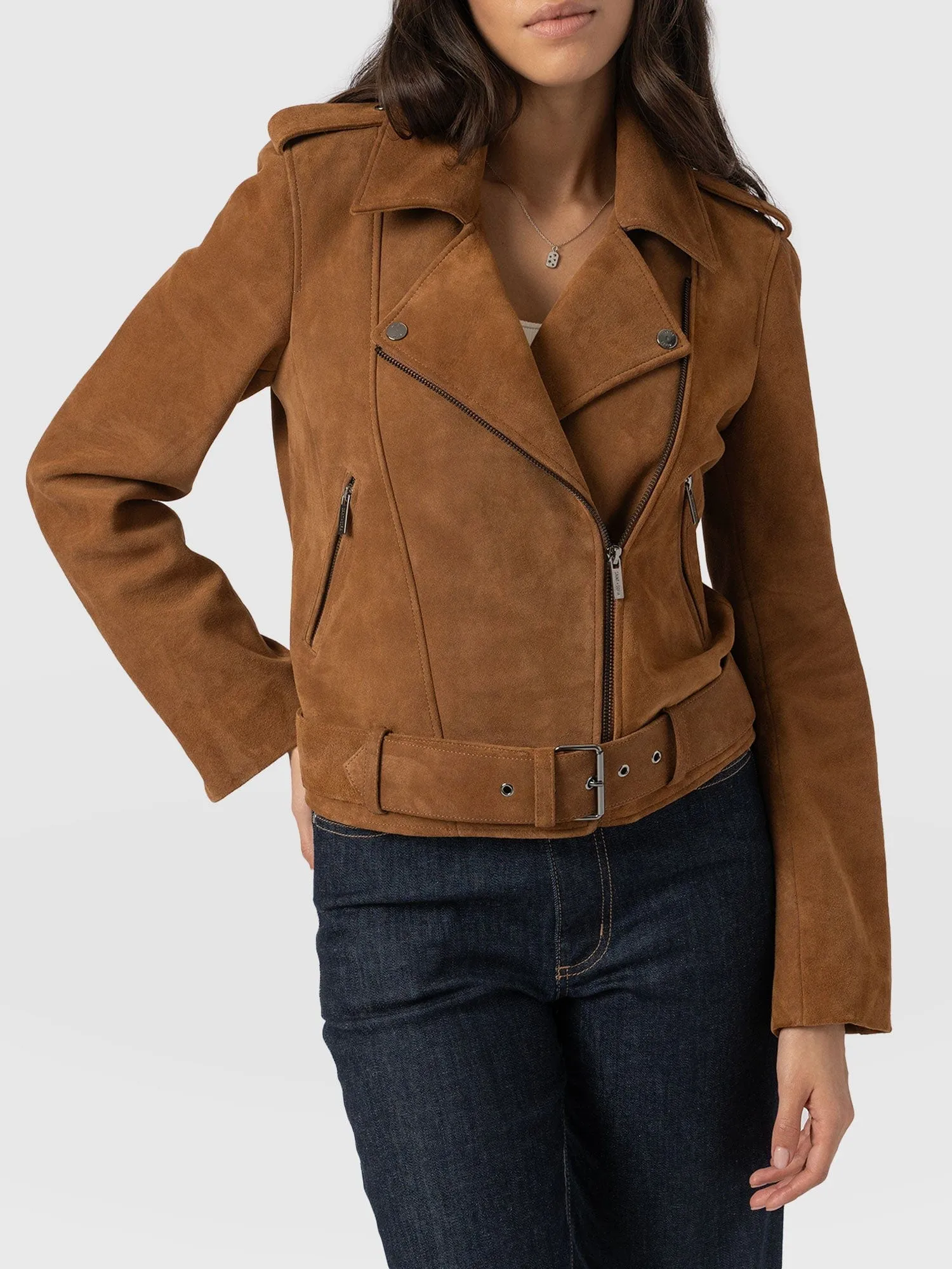 Luther Leather Jacket - Tan