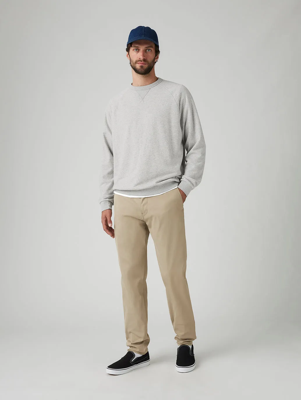 Men's Beige Regular Fit Tech Pant Chinos