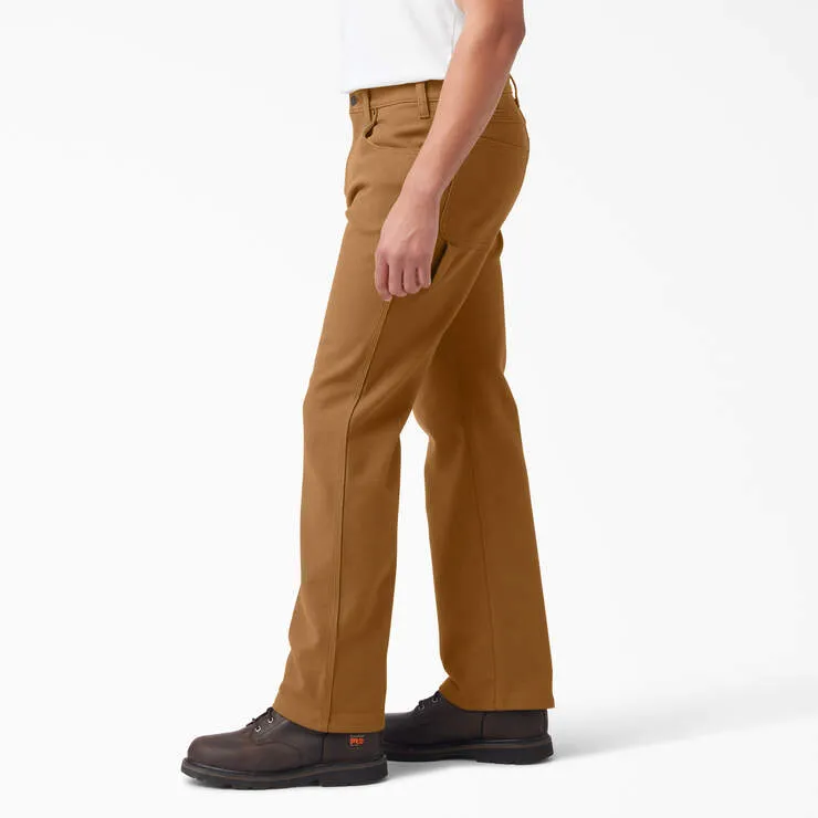 Men's Dickies Flex Duck Carpenter DUR04 - Brown Duck